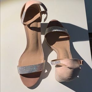 Blush heels